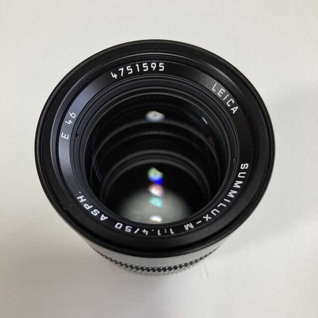 極美品 leica Summilux-M 50mm asph 現行品 保証有