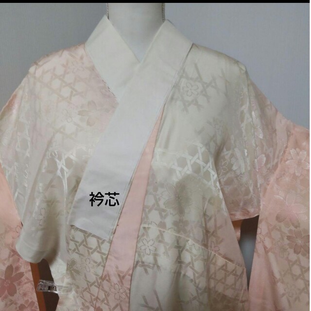099　やまと誂製　正絹振袖長襦袢　単衣 レディースの水着/浴衣(振袖)の商品写真