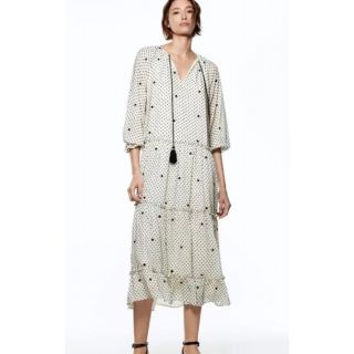 ザラ(ZARA)のZARAワンピース　新品未使用(ロングワンピース/マキシワンピース)