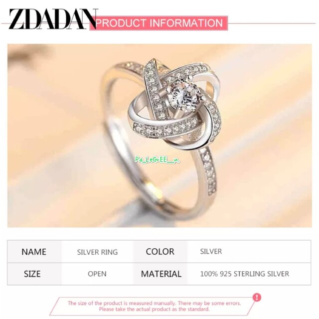 指輪結婚指輪　婚約指輪　シンプル　モアサナイト　s925　18k プラチナb人気 レディースのアクセサリー(リング(指輪))の商品写真