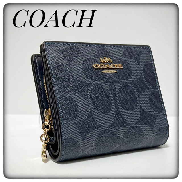 COACH　折り財布　美品