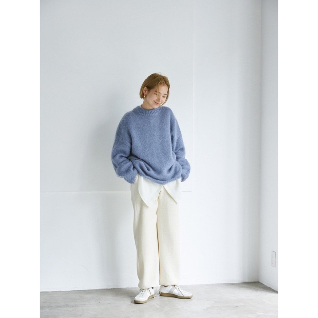 Kid Mohair Knit / TODAYFUL