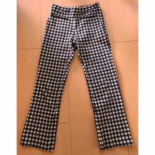 ザラキッズ(ZARA KIDS)のZARA １６４㎝　チェック柄パンツ(パンツ/スパッツ)