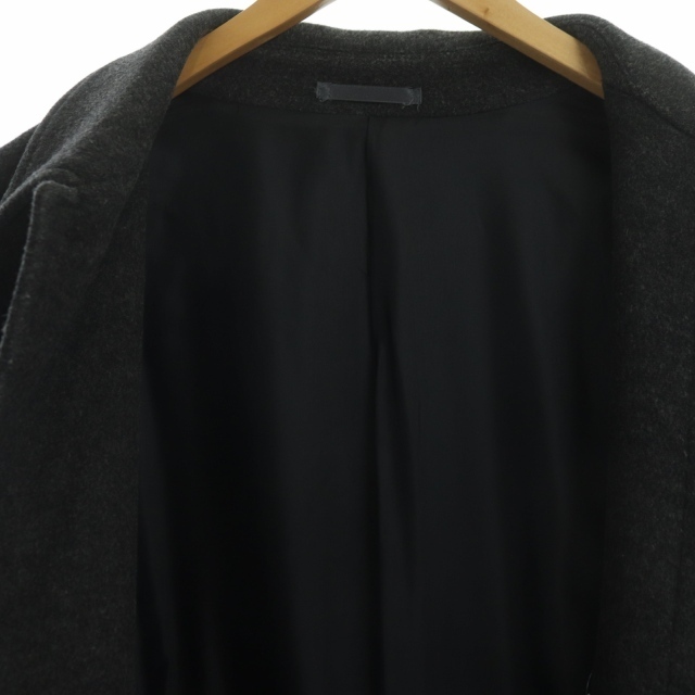 Paul Smith(ポールスミス)のポールスミス ステンカラーコート ウール アウター ロング L チャコール メンズのジャケット/アウター(ステンカラーコート)の商品写真