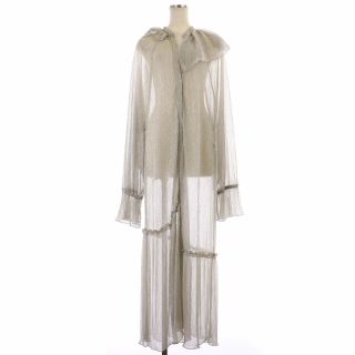 アザー(other)のシティショップ 21AW LAME PLEATS DRESS ワンピース ロング(ロングワンピース/マキシワンピース)