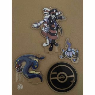 ポケモン ノボリ クダリ アクリルスタンド キーホルダー サブマスの