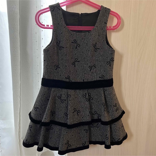 美品 110 フォーマル ワンピース ブラウス のセット キッズ/ベビー/マタニティのキッズ服女の子用(90cm~)(ドレス/フォーマル)の商品写真