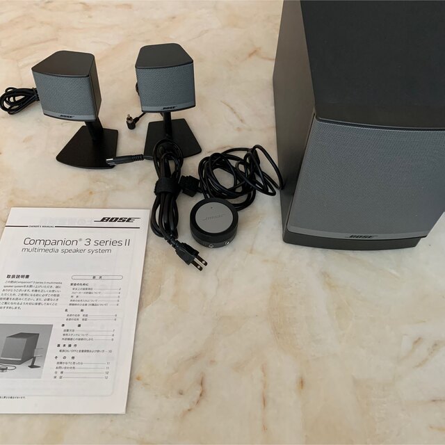 BOSE スピーカー companion 3 series Ⅱ スマホ/家電/カメラ