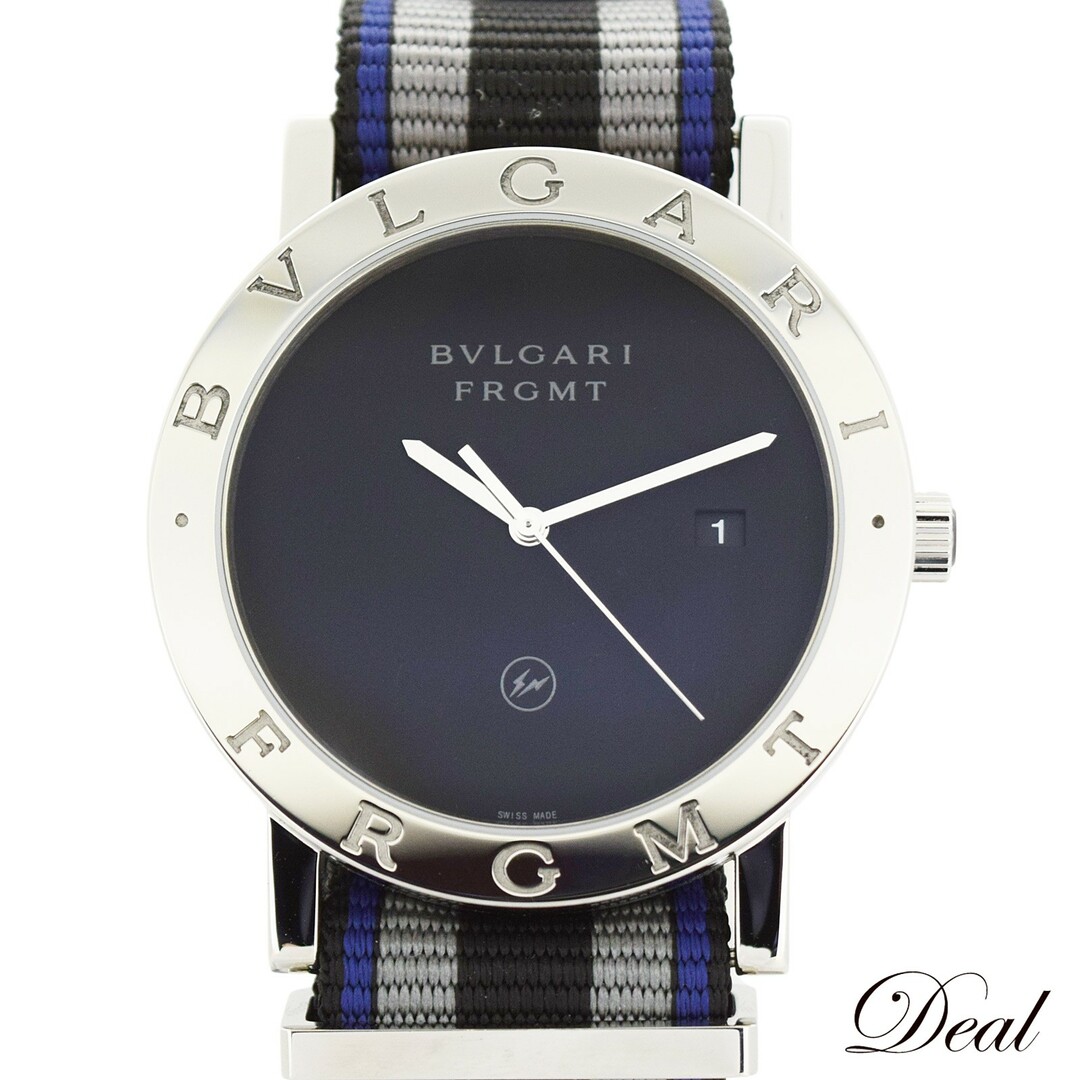 SALE 藤原ヒロシコラボ BVLGARI ブルガリ  ブルガリブルガリ フラグメント  103570  メンズ 腕時計