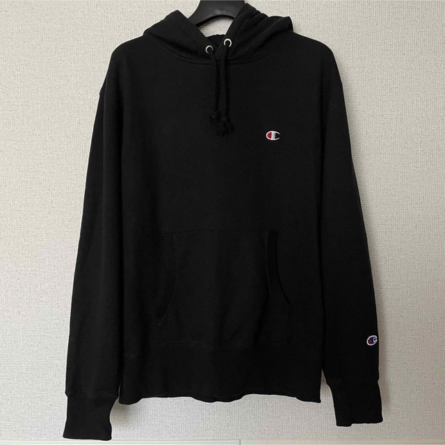 Champion(チャンピオン)の美品 Champion チャンピオン パーカー ブラック レディースのトップス(パーカー)の商品写真