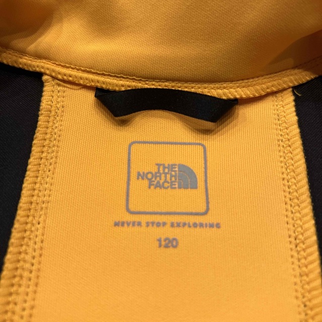 THE NORTH FACE(ザノースフェイス)のノースフェイス　ジャージ黄色上 キッズ/ベビー/マタニティのキッズ服男の子用(90cm~)(ジャケット/上着)の商品写真