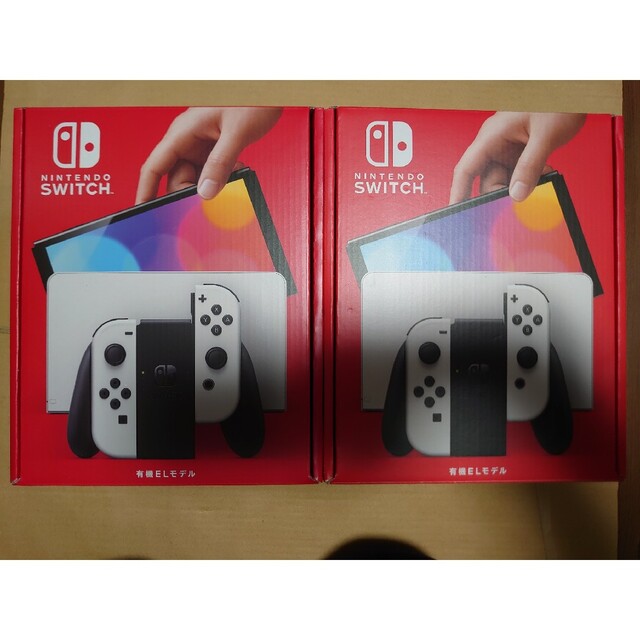 正規 【値下げ】Switch本体有機EL JCホワイト | www.mosquitec.com.br