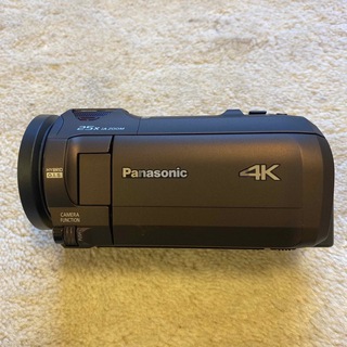 パナソニック(Panasonic)のPanasonic デジタル4Kビデオカメラ ブラウン HC-VX992MS-T(ビデオカメラ)