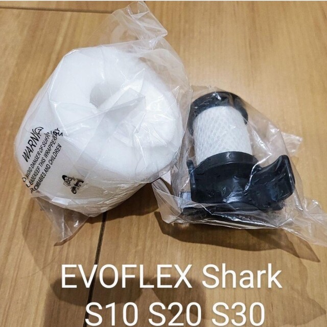 替えフィルター EVOFLEX Shark シャーク コードレス S10 S30の通販 by