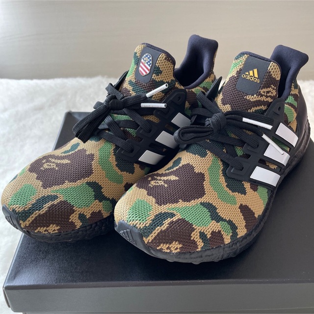 A BATHING APE(アベイシングエイプ)のA BATHING APE × adidas コラボ スニーカー 26.5㎝ メンズの靴/シューズ(スニーカー)の商品写真