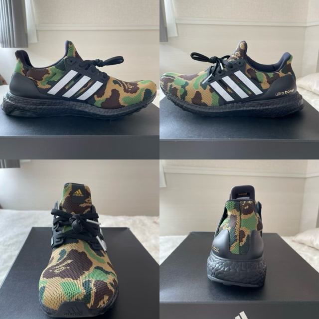 A BATHING APE(アベイシングエイプ)のA BATHING APE × adidas コラボ スニーカー 26.5㎝ メンズの靴/シューズ(スニーカー)の商品写真