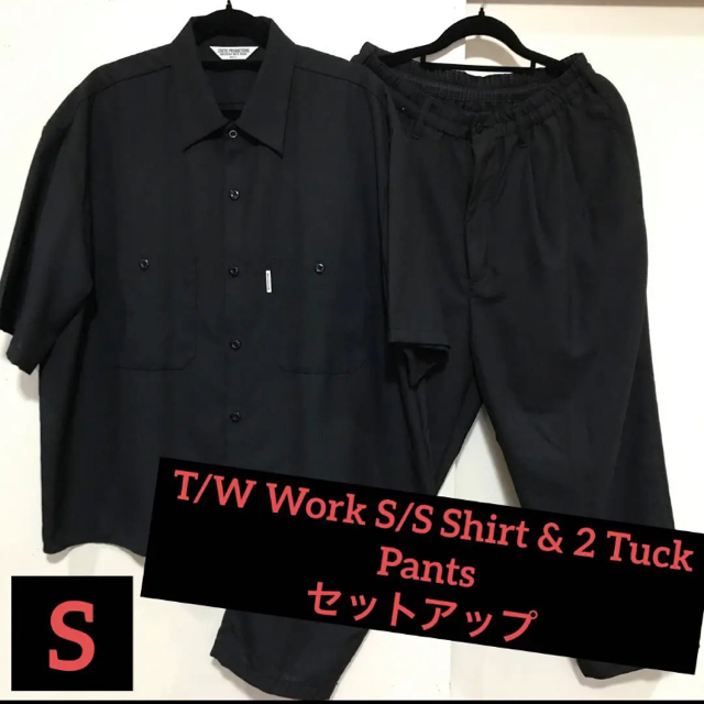 メンズCOOTIE T/W Work S/S Shirt & 2 Tuck Pants