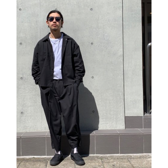 cootie T/W 2 Tuck Easy Ankle Pants - スラックス