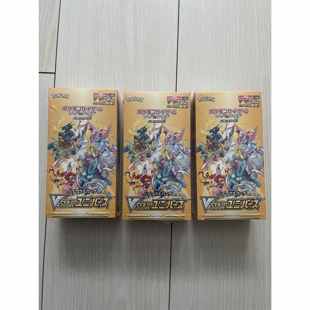 ポケモンカード　vstarユニバース 3BOX  シュリンク付き