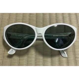 ダナキャランニューヨーク(DKNY)のDKNYダナキャランサングラスsunglasses 白ホワイトセル(サングラス/メガネ)