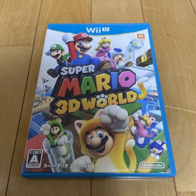 Wii U(ウィーユー)のスーパーマリオ 3Dワールド Wii U エンタメ/ホビーのゲームソフト/ゲーム機本体(家庭用ゲームソフト)の商品写真