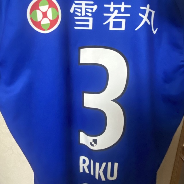 半田陸 モンテディオ山形 2022オーセンティックユニフォーム 背番号3