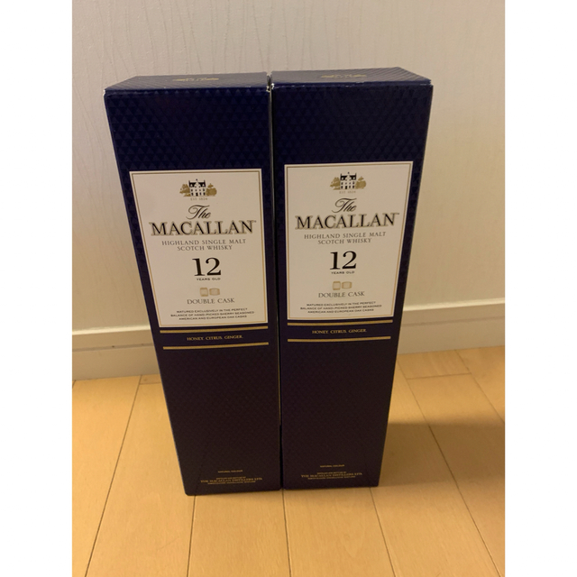 マッカラン　ダブルカスク12年　700ml  2本酒