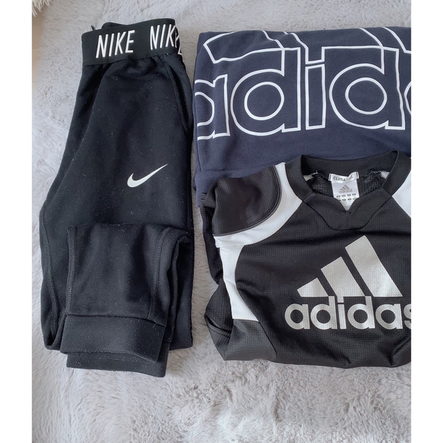 adidas(アディダス)の140cm adidas NIKE セット キッズ/ベビー/マタニティのキッズ服男の子用(90cm~)(Tシャツ/カットソー)の商品写真