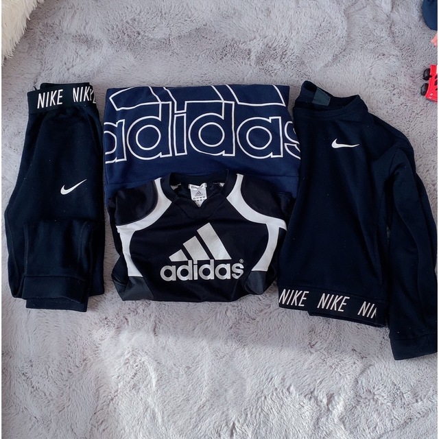 adidas(アディダス)の140cm adidas NIKE セット キッズ/ベビー/マタニティのキッズ服男の子用(90cm~)(Tシャツ/カットソー)の商品写真