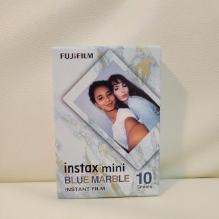 フジフイルム(富士フイルム)の富士フイルム instax mini フィルム ブルーマーブル(10枚入)(その他)