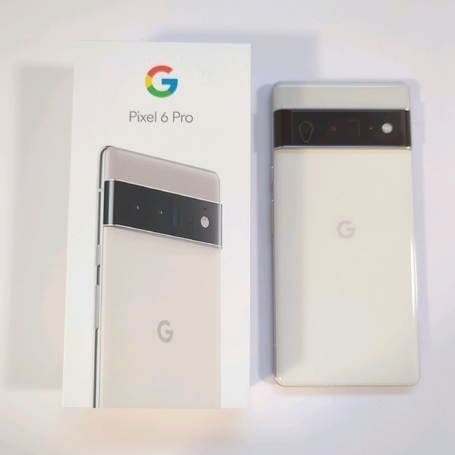 春新作の Google - Google Pixel 6 pro 128GB ホワイト SIMフリー