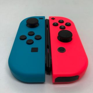 NintendoSwitch Joy-Conネオンブルーネオンレッド＋収納ケース