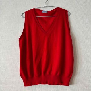 Prada   By color knit vest   13ss