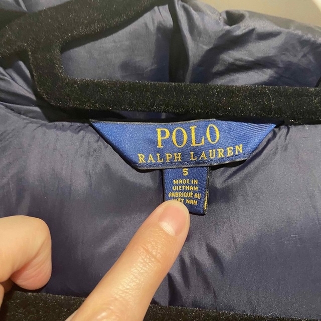 Ralph Lauren(ラルフローレン)のラルフローレン   キッズダウン115〜　5year キッズ/ベビー/マタニティのキッズ服女の子用(90cm~)(ジャケット/上着)の商品写真