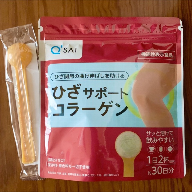 Q'SAI(キューサイ)のキューサイ　ひざサポートコラーゲン　機能性表示食品 食品/飲料/酒の健康食品(コラーゲン)の商品写真