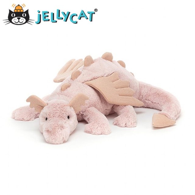 新品】HUGE ローズドラゴン ジェリーキャットjellycat ぬいぐるみ www