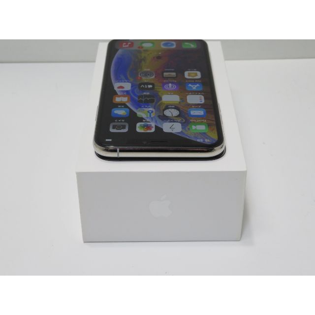 iPhone XS 64GB MTAX2 J/A SIMフリー シルバースマートフォン本体
