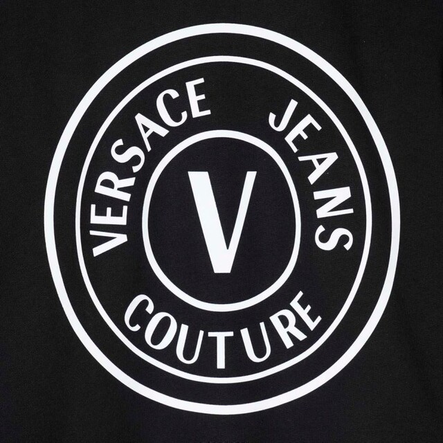 VERSACE(ヴェルサーチ)のVERSACE JEANS COUTURE スウェット ブラック Mサイズ メンズのトップス(スウェット)の商品写真