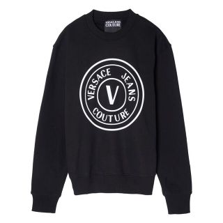 ヴェルサーチ(VERSACE)のVERSACE JEANS COUTURE スウェット ブラック Mサイズ(スウェット)