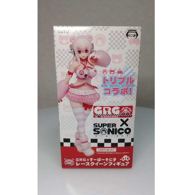 【トリプルコ】 [未開封]GRG×すーぱーそに子 トリプルコラボ レースクイーンフィギュア ルカリ