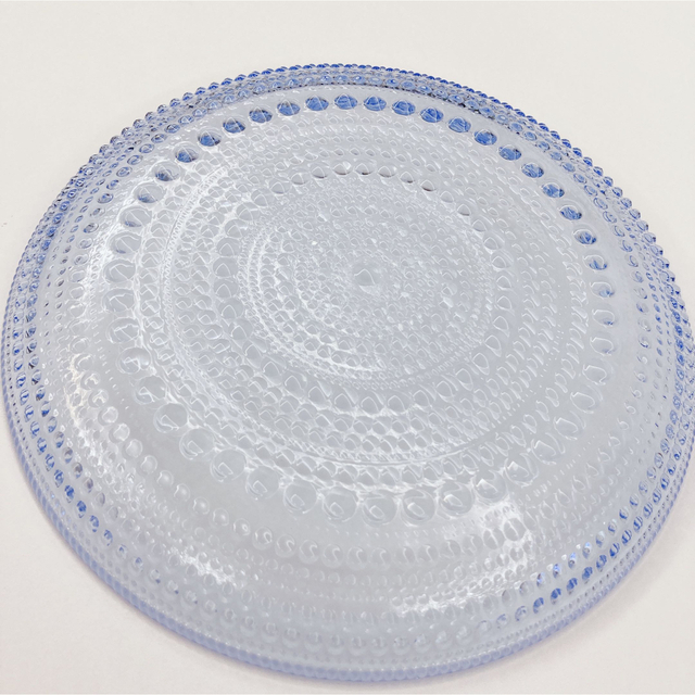 iittala(イッタラ)の美品 イッタラ カステへルミ アクア 2枚 17cm iittala ブルー インテリア/住まい/日用品のキッチン/食器(食器)の商品写真