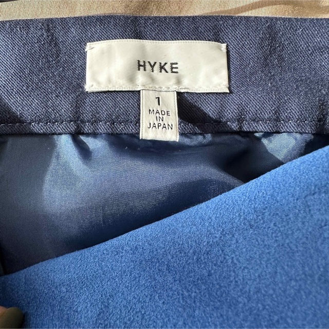 HYKE - 美品1度使用のみHyke スエード風フリンジスカート1の通販 HYKE - 美品1度使用のみHyke スエード風フリンジスカート1の通販