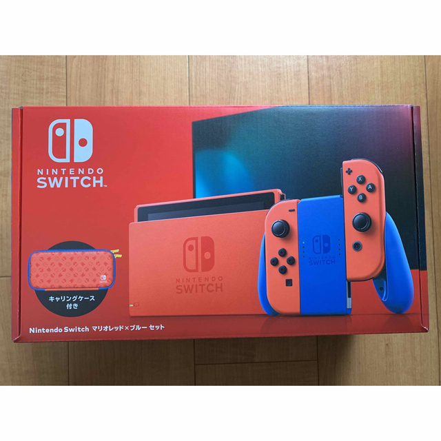 美品 Nintendo Switch マリオレッド×ブルー セット ニンテンドー