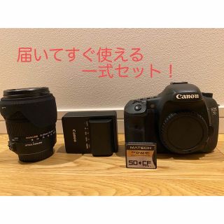 キヤノン(Canon)のCanon EOS 7D SIGMAレンズ　付属品セット(デジタル一眼)