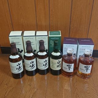 【新品】山崎NV@3本、白州12年@1本、響JH@2本