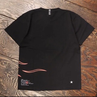 エムアンドエム(M&M)のM&M × UNRIVALED "FLAME-T" M&M版 BLACK L(Tシャツ/カットソー(半袖/袖なし))