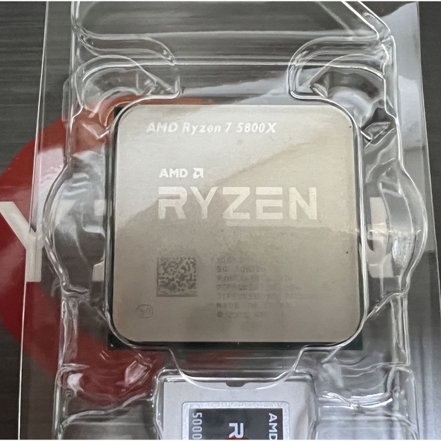 Ryzen 7 5800X  ASUS ROG X570-E GAMINGセット スマホ/家電/カメラのPC/タブレット(PCパーツ)の商品写真