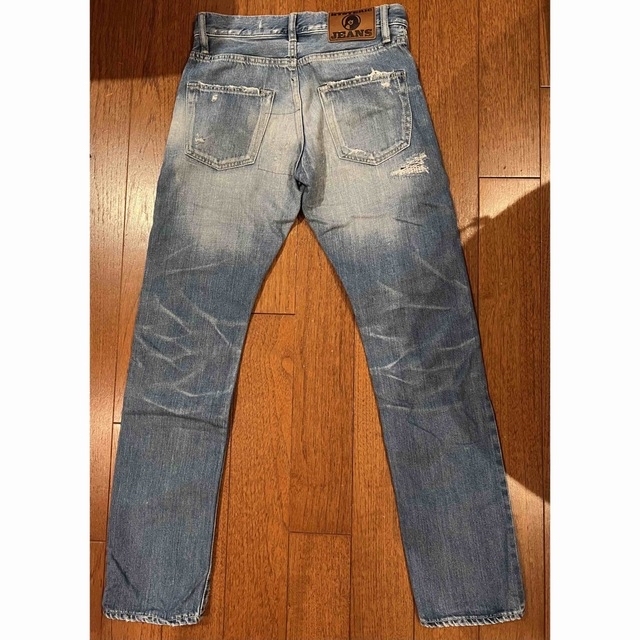 ヒステリックグラマー クラッシュ スリム デニム ジーンズ HYS スタッズ