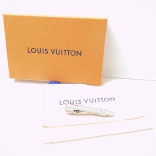 ルイヴィトン(LOUIS VUITTON)の未使用 LOUIS VUITTON ルイヴィトン パンス クラヴァット シャンゼリゼ タイピン M61981 ネクタイピン シルバー ビジネス ラグジュアリー メンズ AY3157W (ネクタイピン)