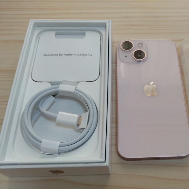 iPhone - 【ほぼ新品】アップル iPhone13 mini 128GB ピンク おまけ付き